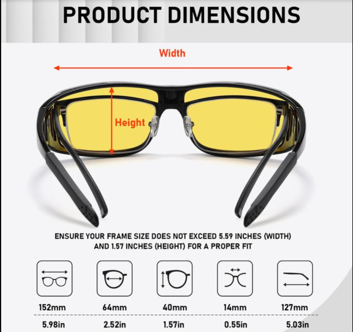 Night Vision Driving Glasses